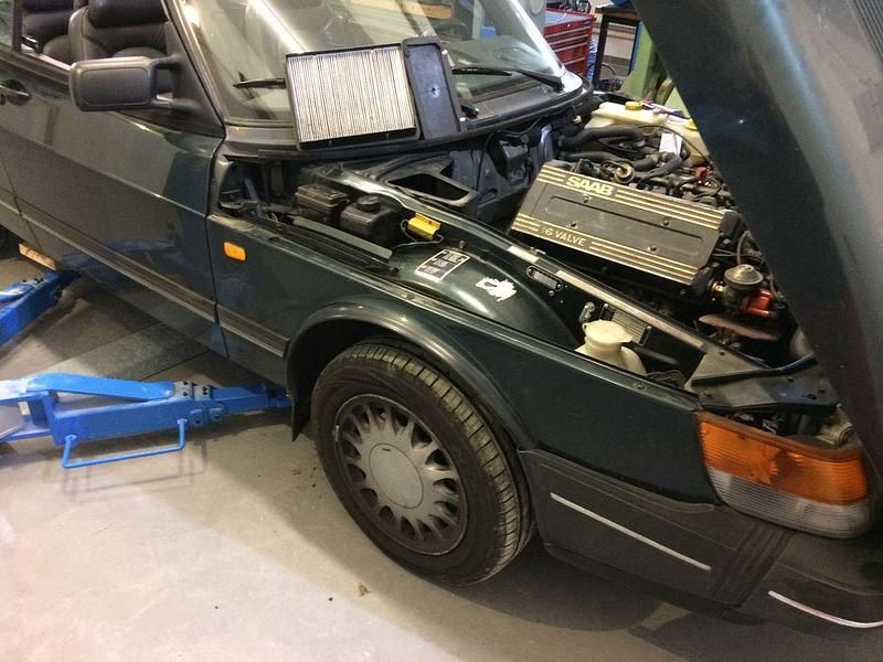 Occasion Saab 900 Cabriolet 141 ch (103 kW) 1992 Vert Cabriolet