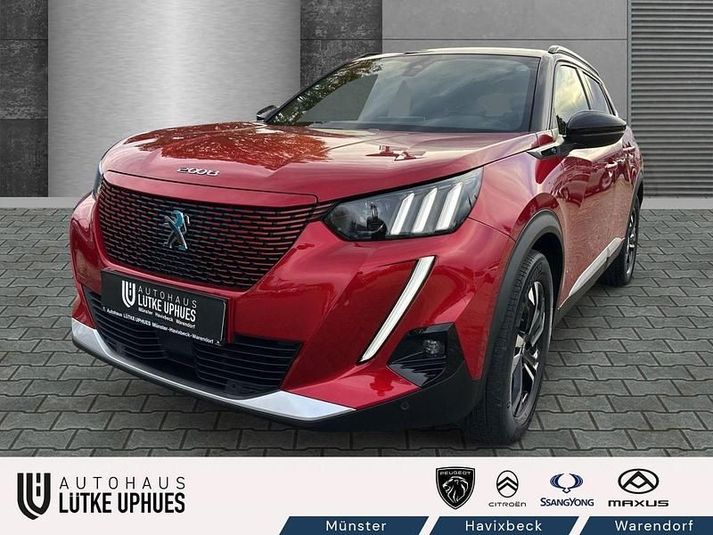 Rot Gebraucht 2021 Peugeot e-2008 GT SUV | 17.990 € (Fairer Preis) - Bild 1/4