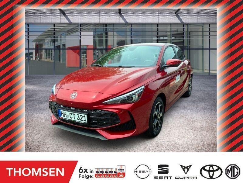 Dynamite red Gebraucht 2024 MG MG3 Luxury Kleinwagen | 19.995 € - Bild 1/4