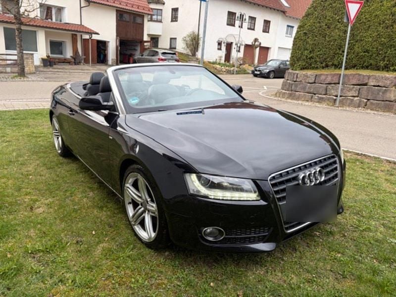 Gebraucht Audi A5 Cabriolet S-Line 211 PS (155 kW) 2009 Schwarz Cabrio