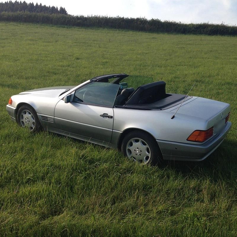 Gebraucht Mercedes SL320 1993 Silber Cabrio