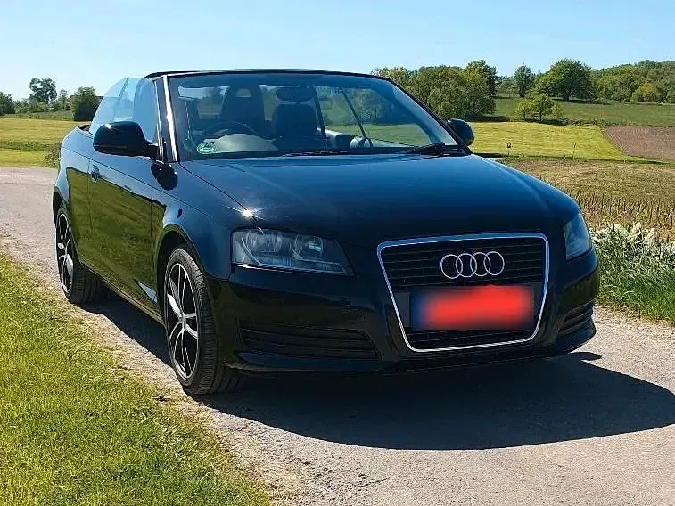 Gebraucht Audi A3 Cabriolet 105 PS (77 kW) 2008 Schwarz Cabrio