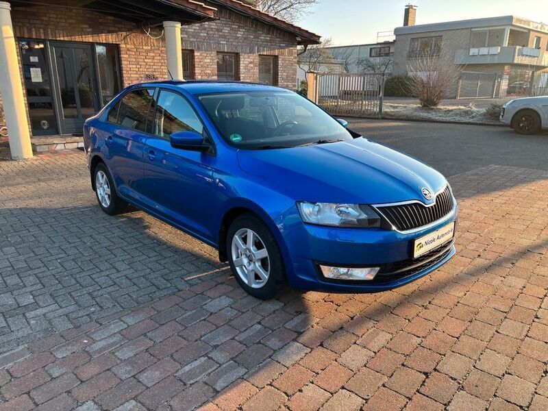 Gebraucht Skoda Rapid Elegance 122 PS (89 kW) 2014 Blau Limousine