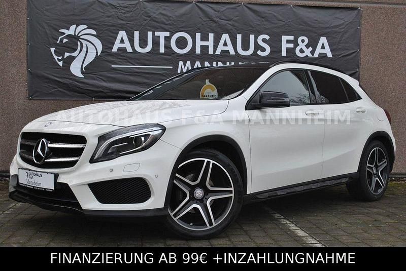 Gebraucht Mercedes GLA200 AMG line 156 PS (114 kW) 2014 Weiß SUV