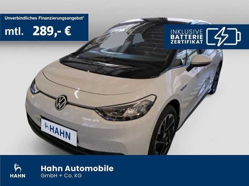 Weiß Gebraucht 2021 VW ID.3 Pro Performance Kleinwagen | 22.430 € (Fairer Preis) - Bild 1/3