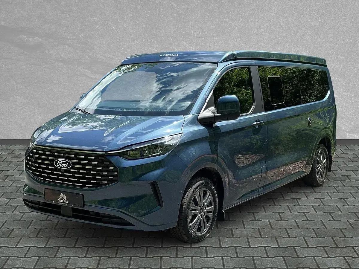 Neu Ford Tourneo Custom Nugget 170 PS (125 kW) 2026 Chrome blue metallic Van