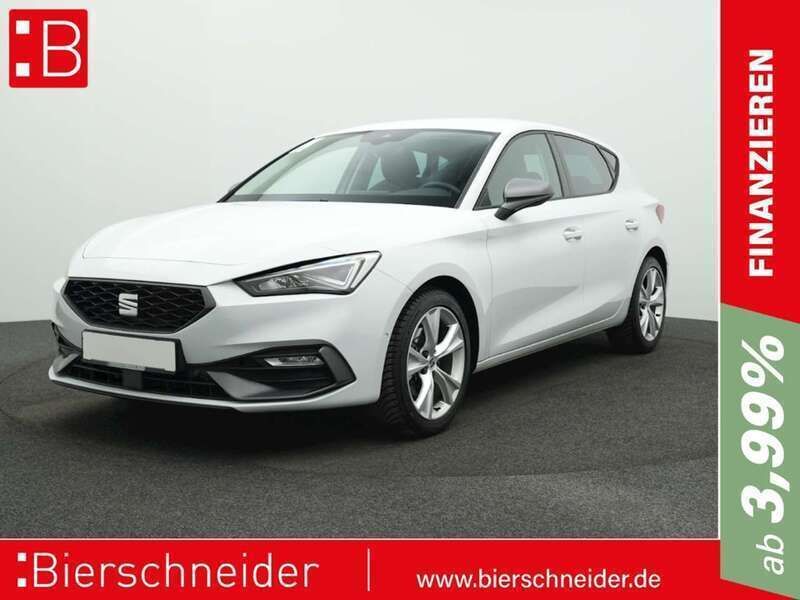 Weiss Gebraucht 2024 Seat Leon FR Limousine | 25.450 € (Guter Preis) - Bild 1/4