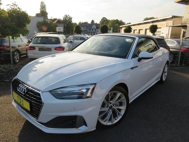 Gletscherweiss Gebraucht 2021 Audi A5 Cabriolet Advanced Plus Cabrio | 32.990 € (Guter Preis) - Bild 1/4