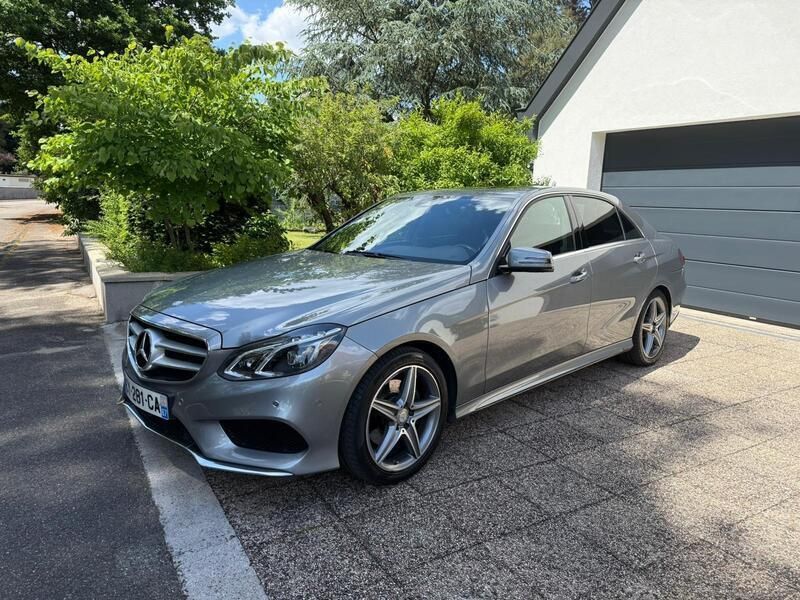 Grau Gebraucht 2013 Mercedes E220 AMG Limousine | 10.500 € (Etwas zu teuer) - Bild 1/4