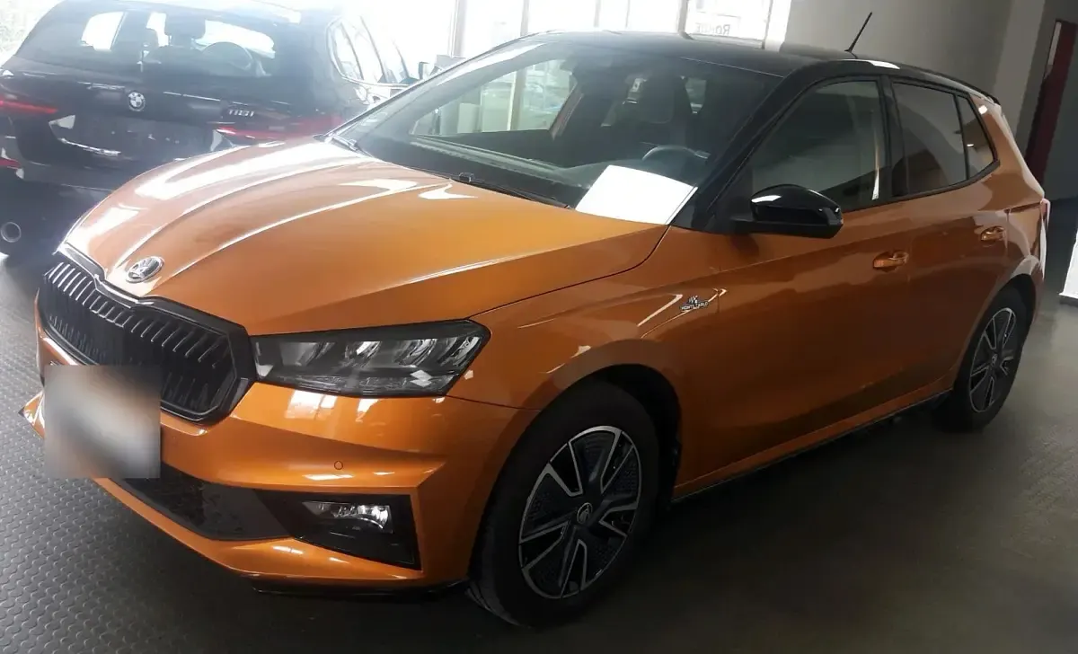 Gebraucht Skoda Fabia Monte Carlo 150 PS (110 kW) 2023 Orange Kleinwagen