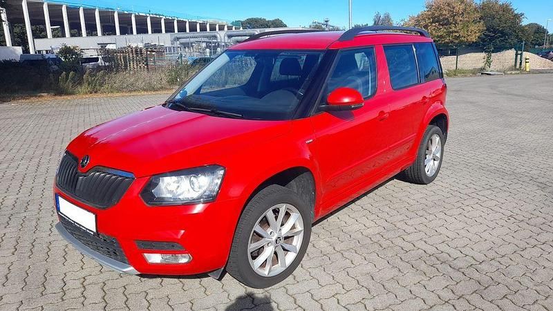 Rot Gebraucht 2017 Skoda Yeti Joy SUV | 9.500 € (Fairer Preis) - Bild 1/4