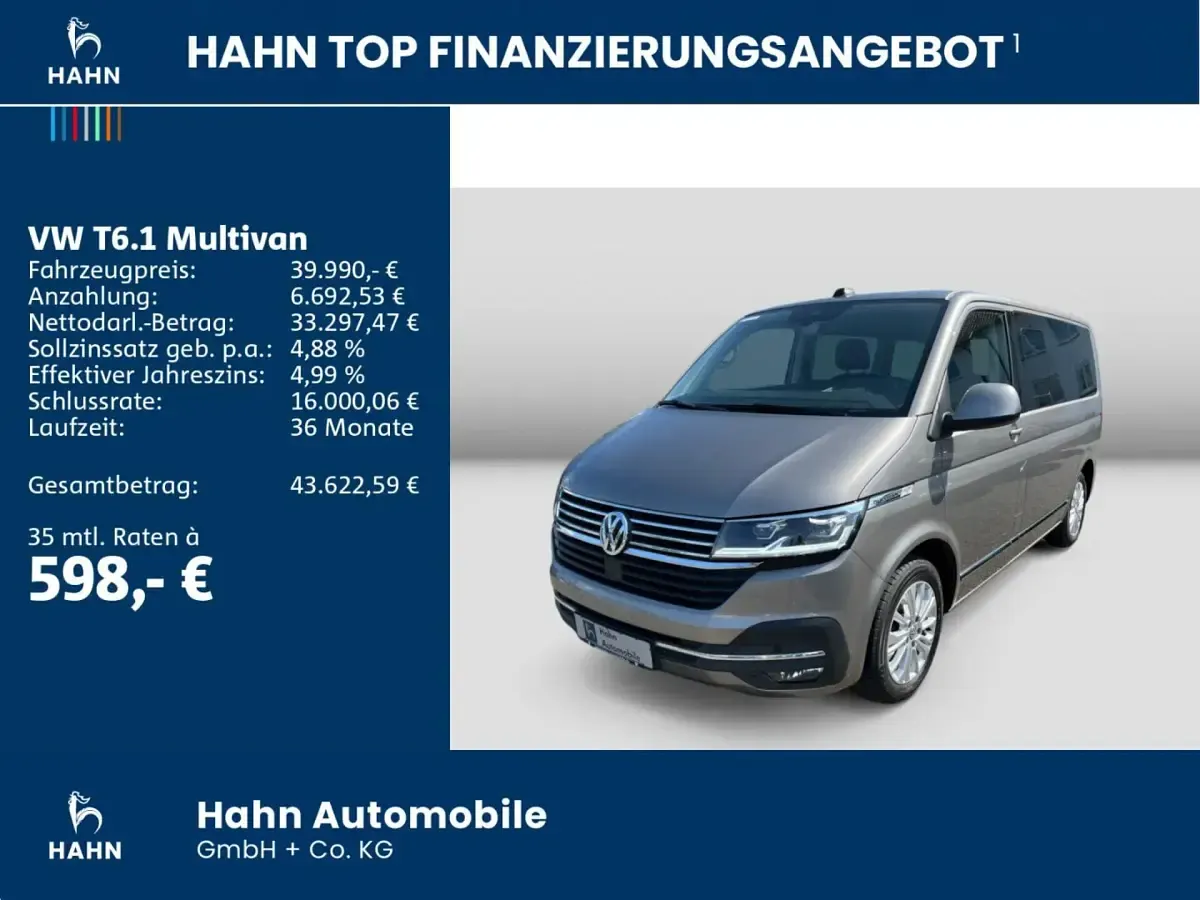 Brugt VW Multivan Generation Six 150 HK (110 kW) 2022 MPV