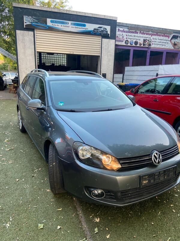 Grau Gebraucht 2009 VW Golf VI Kombi | 4.900 € (Superpreis) - Bild 1/4
