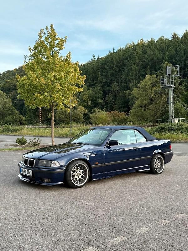 Blau Gebraucht 1998 BMW 328 Cabriolet Sport Line Cabrio | 9.999 € (Guter Preis) - Bild 1/4