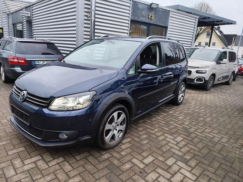 Gebraucht VW Touran Cross 140 PS (102 kW) 2011 Blau Van / Kleinbus