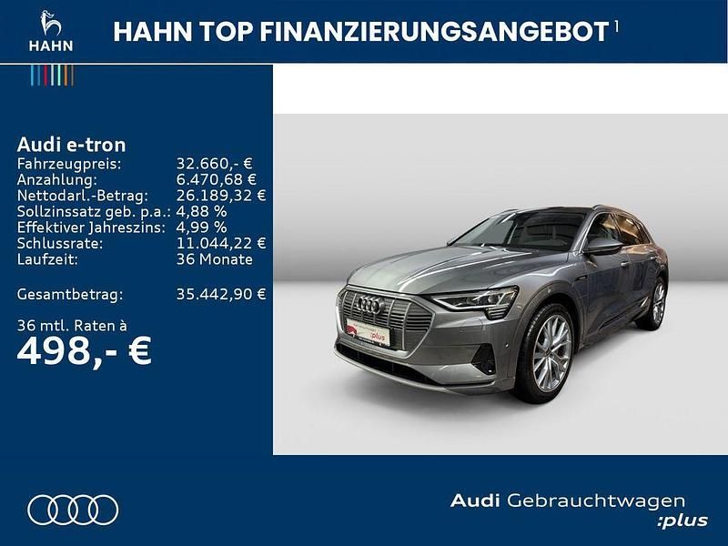 Gebraucht Audi e-tron Advanced 300 kW (408 PS) 2022 Grau SUV