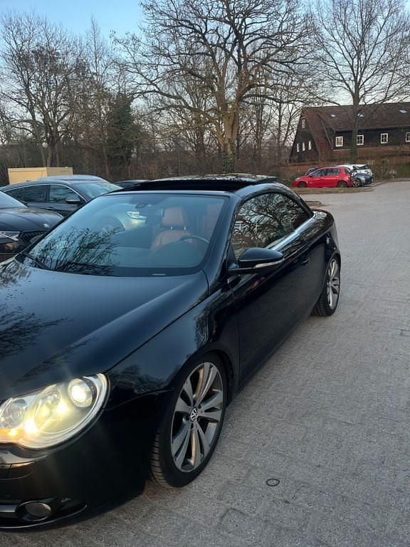 Gebraucht VW Eos 200 PS (147 kW) 2008 Schwarz Cabrio