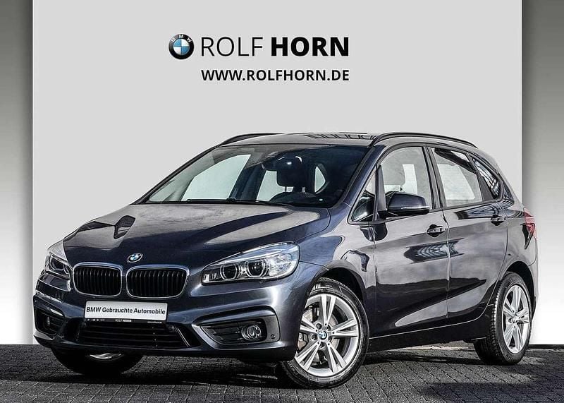 Gebraucht BMW 220 Active Tourer Advantage 192 PS (141 kW) 2018 Mineralgrau metallic Van / Kleinbus
