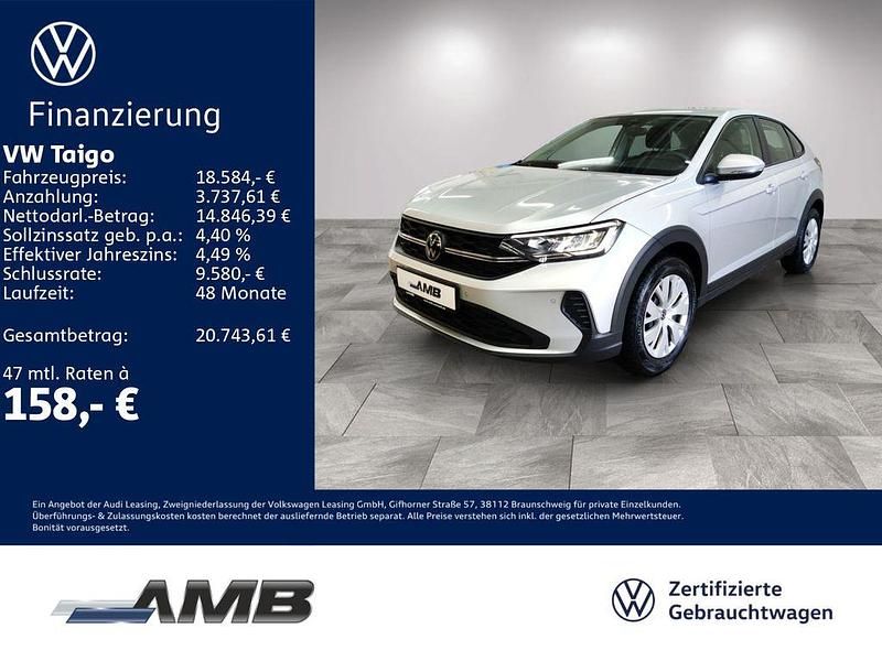 Reflexsilber metallic Gebraucht 2024 VW Taigo SUV | 18.220 € (Guter Preis) - Bild 1/3