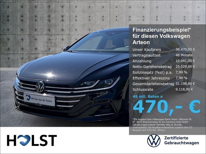 Deep black perleffekt Gebraucht 2024 VW Arteon Elegance Kombi | 36.470 € (Fairer Preis) - Bild 1/4