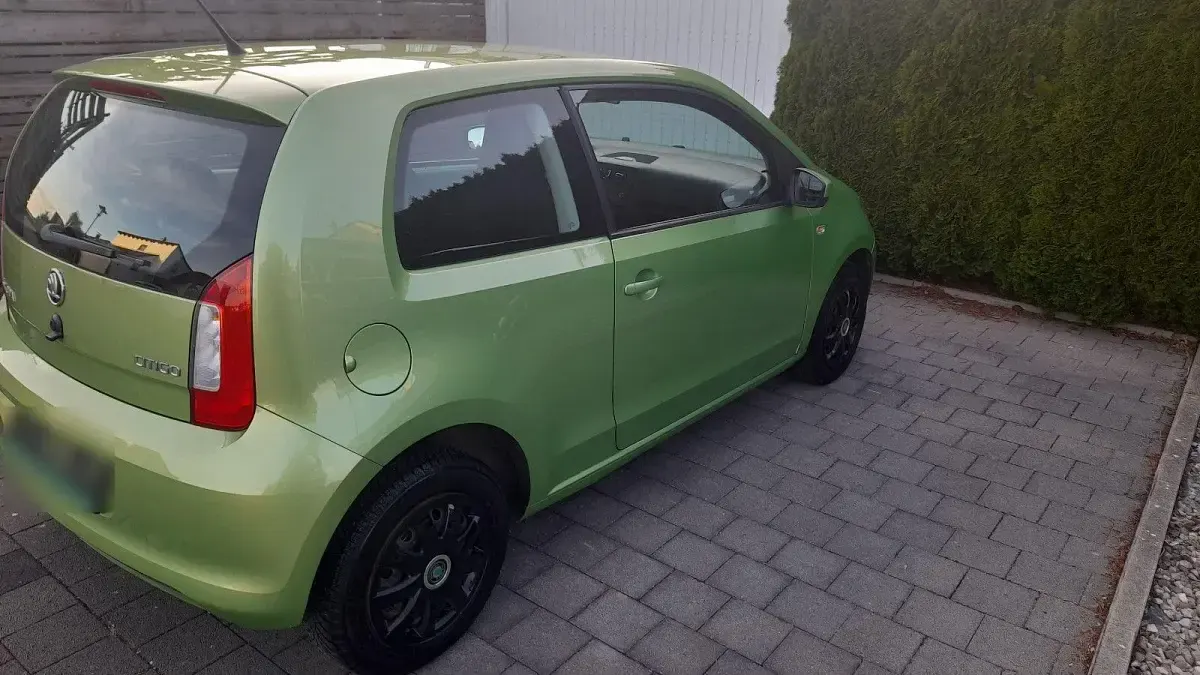 Gebraucht Skoda Citigo Ambition 60 PS (44 kW) 2015 Grün Kleinwagen