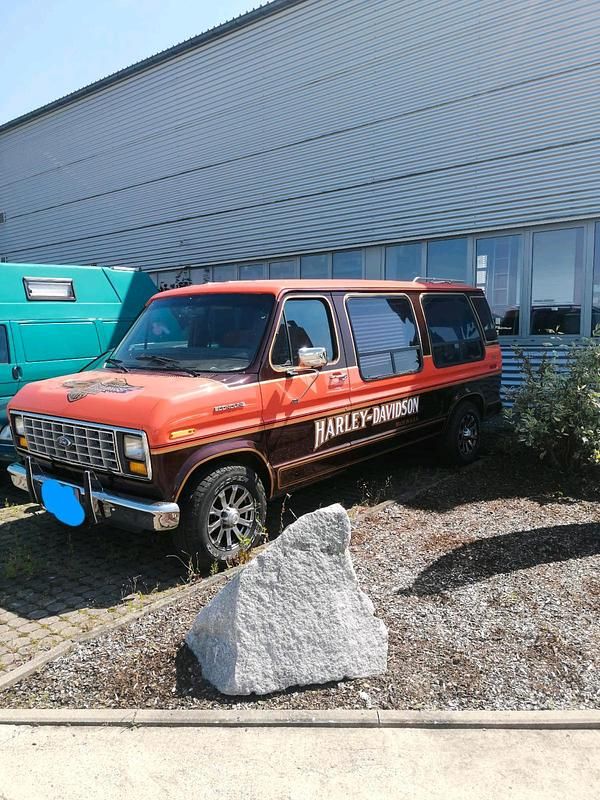 Orange Gebraucht 1988 Ford Econoline Van | 10.000 € - Bild 1/4