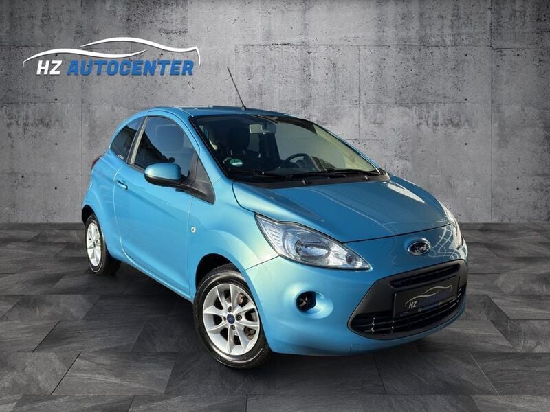 Blau Gebraucht 2014 Ford Ka Trend Kleinwagen | 3.999 € (Fairer Preis) - Bild 1/4