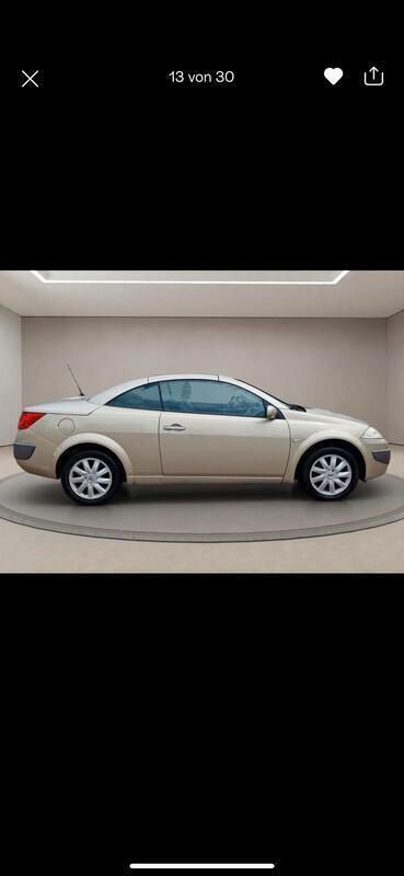 Gold Gebraucht 2006 Renault Mégane Cabriolet Cabrio | 2.900 € (Fairer Preis) - Bild 1/4