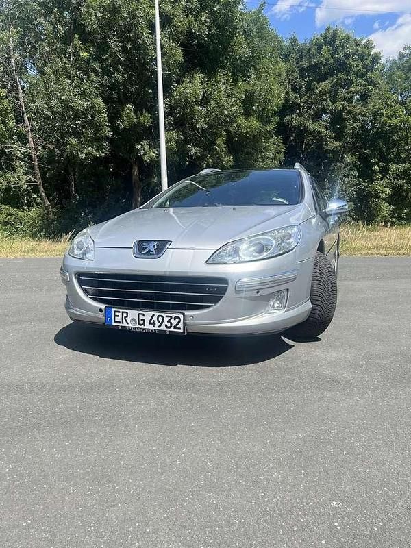 Silber Gebraucht 2009 Peugeot 407 Kombi | 1.600 € (Fairer Preis) - Bild 1/4