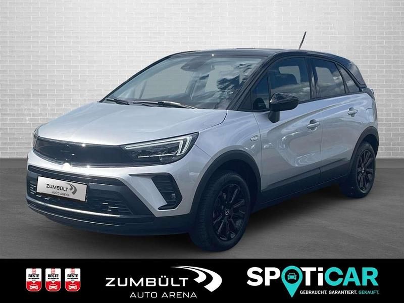 Lackierung aluminiumgrau/meta Gebraucht 2024 Opel Crossland Elegance SUV | 23.400 € (Teuer) - Bild 1/4