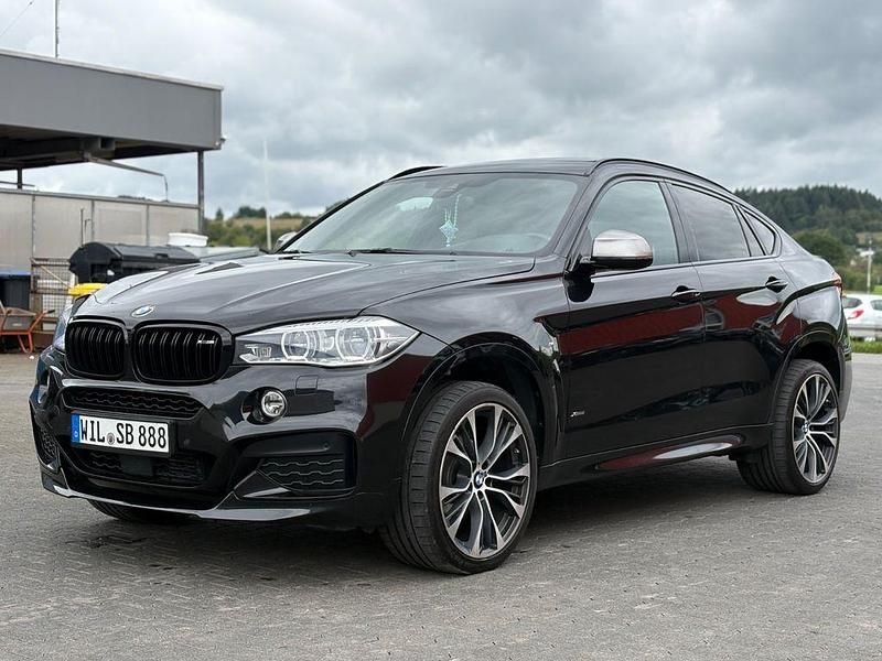 Schwarz Gebraucht 2017 BMW X6 M Sport SUV | 35.999 € (Etwas zu teuer) - Bild 1/4