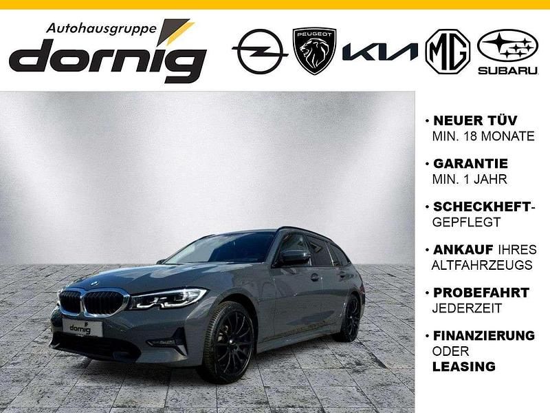 Grau metallic (metallic) Gebraucht 2022 BMW 320e Sport Line Kombi | 29.990 € (Guter Preis) - Bild 1/3