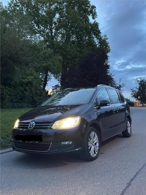 Schwarz Gebraucht 2013 VW Sharan Van / Kleinbus | 17.500 € - Bild 1/4