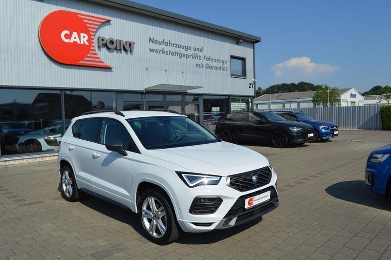 "nevada" weiss Gebraucht 2020 Seat Ateca FR SUV | 25.550 € (Fairer Preis) - Bild 1/4
