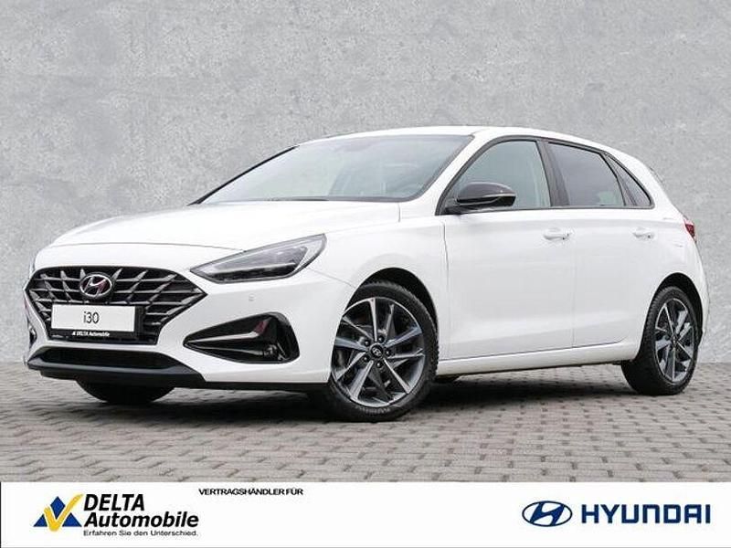Polar white / sol Gebraucht 2022 Hyundai i30 Edition 30+ Limousine | 21.380 € - Bild 1/4