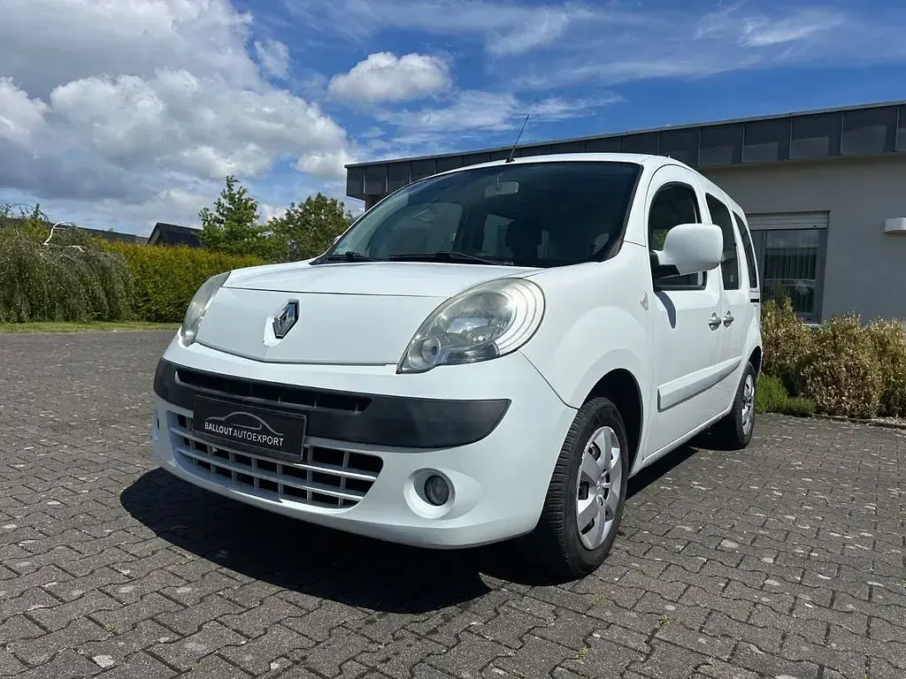 Gebraucht Renault Kangoo 106 PS (77 kW) 2011 Weiß Van / Kleinbus