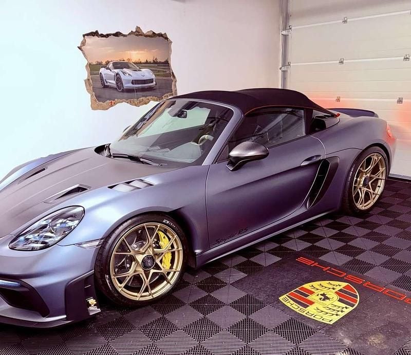 Gebraucht Porsche 718 Spyder 500 PS (367 kW) 2024 Grau Cabrio