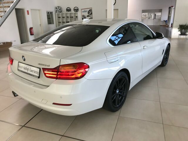 Gebraucht BMW 420 Advantage 190 PS (139 kW) 2017 Weiß metallic Coupé