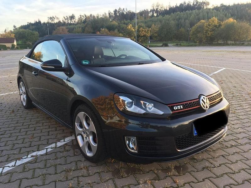 Gebraucht VW Golf Cabriolet GTI 211 PS (155 kW) 2013 Grau Cabrio