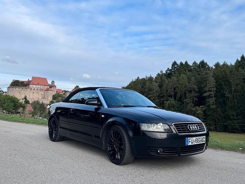 Schwarz Gebraucht 2002 Audi A4 Cabriolet Cabrio | 1.600 € (Guter Preis) - Bild 1/4