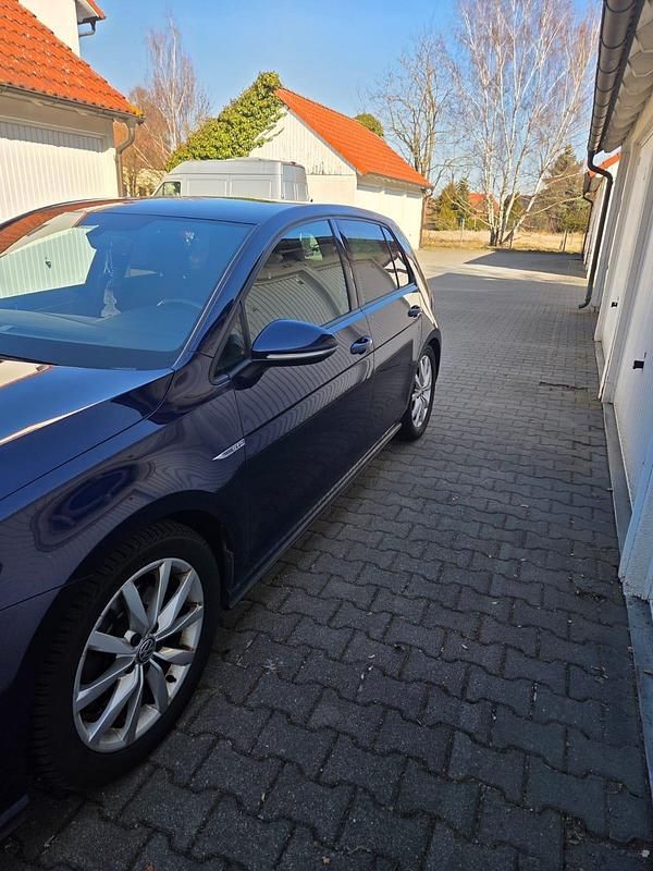 Gebraucht VW Golf VII GTD 184 PS (135 kW) 2017 Blau Kleinwagen