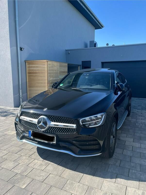 Schwarz Gebraucht 2021 Mercedes GLC220 Coupé | 47.500 € (Fairer Preis) - Bild 1/4