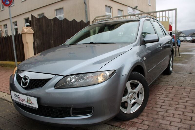 Blau Gebraucht 2006 Mazda 6 Comfort Kombi | 999 € (Superpreis) - Bild 1/4