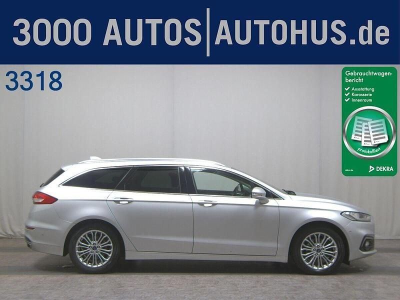 Polar silber metallic Gebraucht 2020 Ford Mondeo Titanium Kombi | 15.480 € (Guter Preis) - Bild 1/4