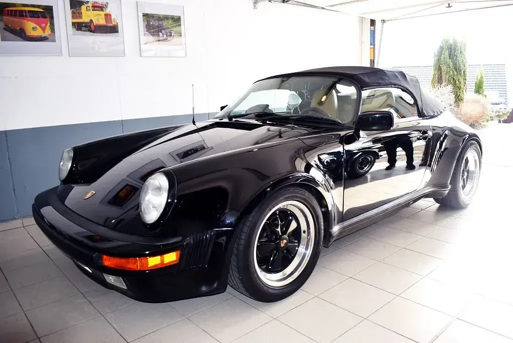 Gebraucht Porsche 964 235 PS (172 kW) 1989 Schwarz Cabrio
