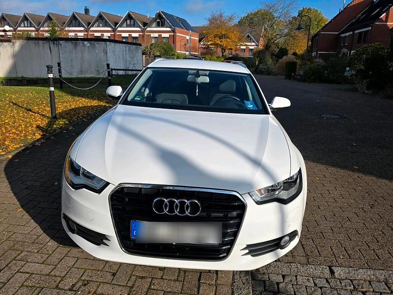 Weiß Gebraucht 2013 Audi A6 Kombi | 14.499 € (Fairer Preis) - Bild 1/4