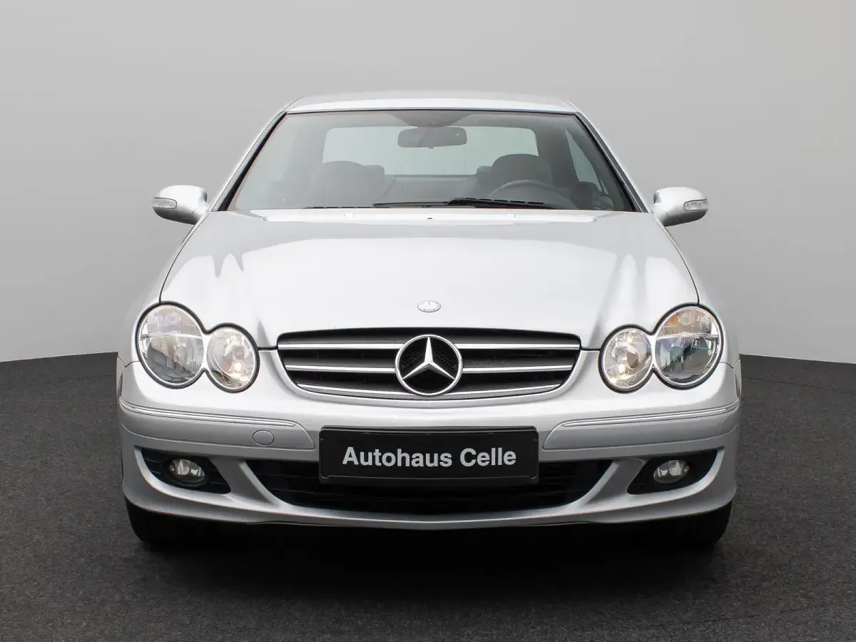 Gebraucht Mercedes CLK200 Avantgarde 163 PS (119 kW) 2006 Silber Coupé