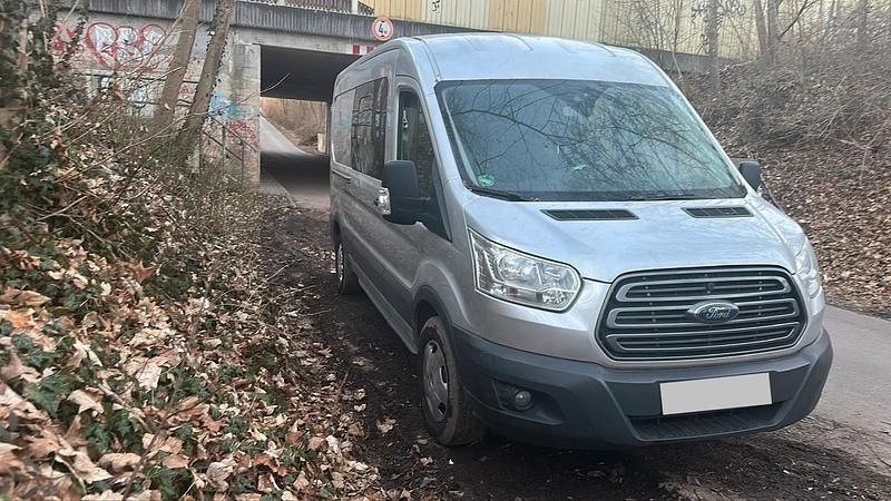 Gebraucht Ford Transit 125 PS (91 kW) 2015 Silber Van / Kleinbus