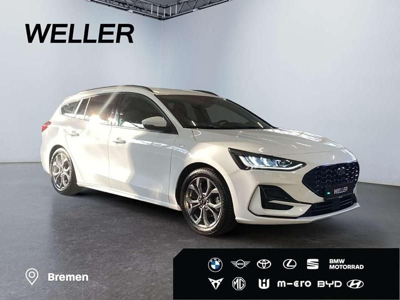 Gebraucht Ford Focus ST-Line 125 PS (91 kW) 2024 Weiss Kombi