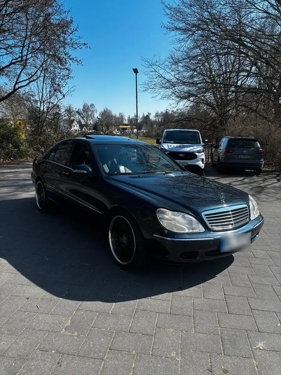 Gebraucht Mercedes S500 306 PS (225 kW) 2002 Blau Limousine